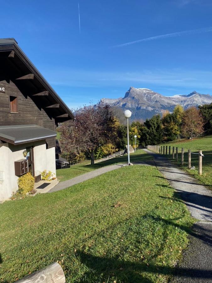 Megeve Le Sapin Bat A Appartement Buitenkant foto